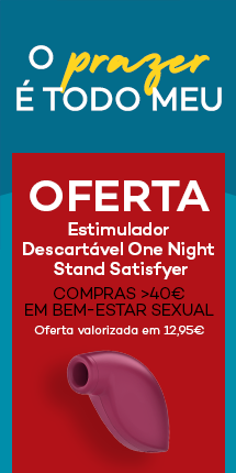 Oferta de Vibrador One Night Stand da marca Satisfyer em compras >40€ em bem estar sexual